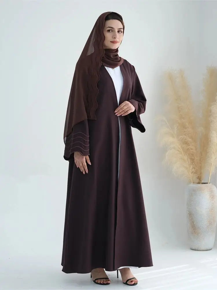 This Abayah lumy is specially designed, combining elegance, comfort, and premium quality. It is made from soft, lightweight fabric that provides a comfortable feel when worn—day and nig #foryou