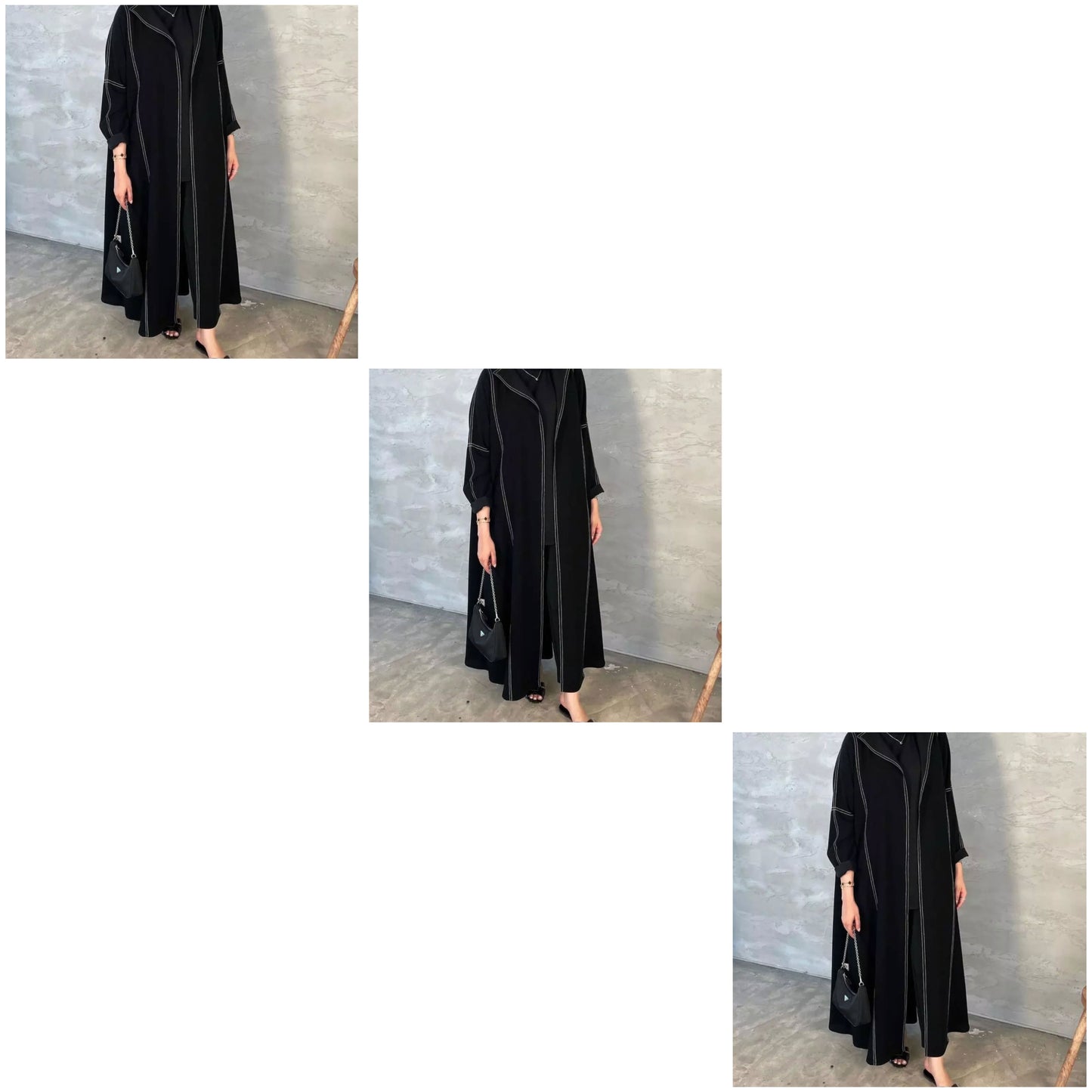 This Abayah lamy is specially designed, combining elegance, comfort, and premium quality. It is made from soft, lightweight fabric that provides a comfortable feel when worn—day and nig