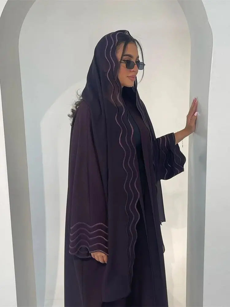 This Abayah lumy is specially designed, combining elegance, comfort, and premium quality. It is made from soft, lightweight fabric that provides a comfortable feel when worn—day and nig #foryou