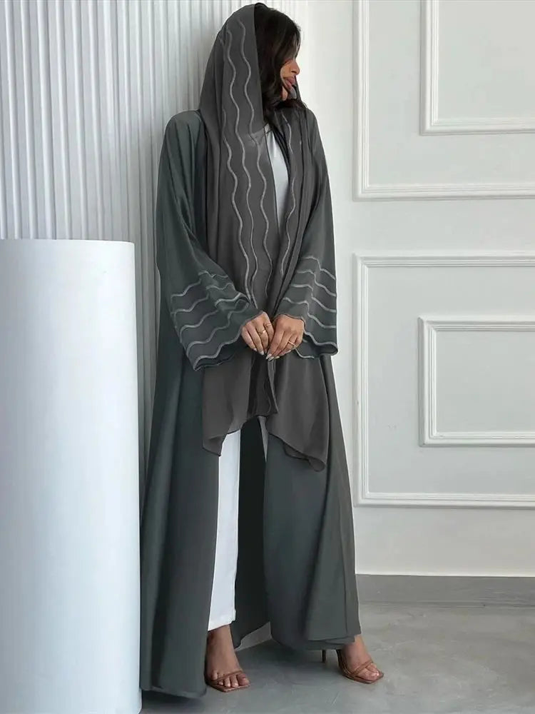 This Abayah lumy is specially designed, combining elegance, comfort, and premium quality. It is made from soft, lightweight fabric that provides a comfortable feel when worn—day and nig #foryou