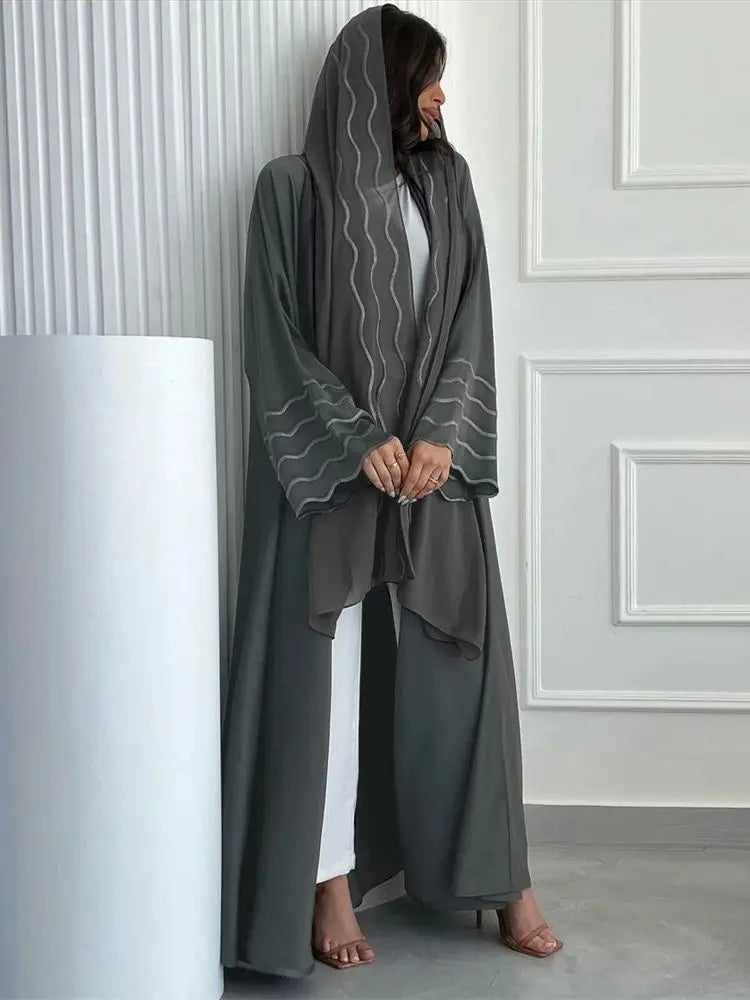 This Abayah lumy is specially designed, combining elegance, comfort, and premium quality. It is made from soft, lightweight fabric that provides a comfortable feel when worn—day and nig #foryou
