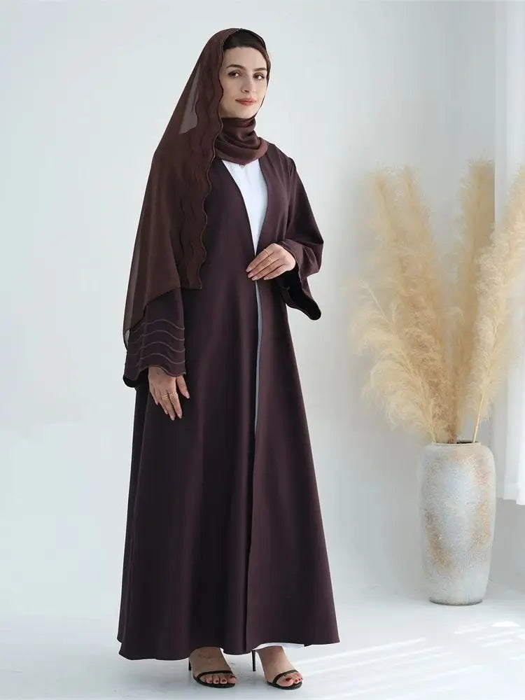 This Abayah lumy is specially designed, combining elegance, comfort, and premium quality. It is made from soft, lightweight fabric that provides a comfortable feel when worn—day and nig #foryou