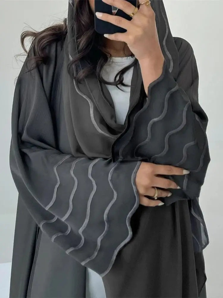 This Abayah lumy is specially designed, combining elegance, comfort, and premium quality. It is made from soft, lightweight fabric that provides a comfortable feel when worn—day and nig #foryou