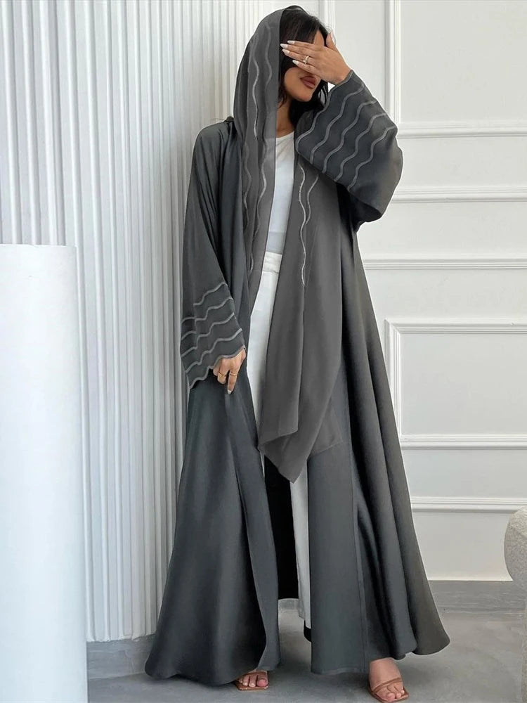 This Abayah lumy is specially designed, combining elegance, comfort, and premium quality. It is made from soft, lightweight fabric that provides a comfortable feel when worn—day and nig #foryou