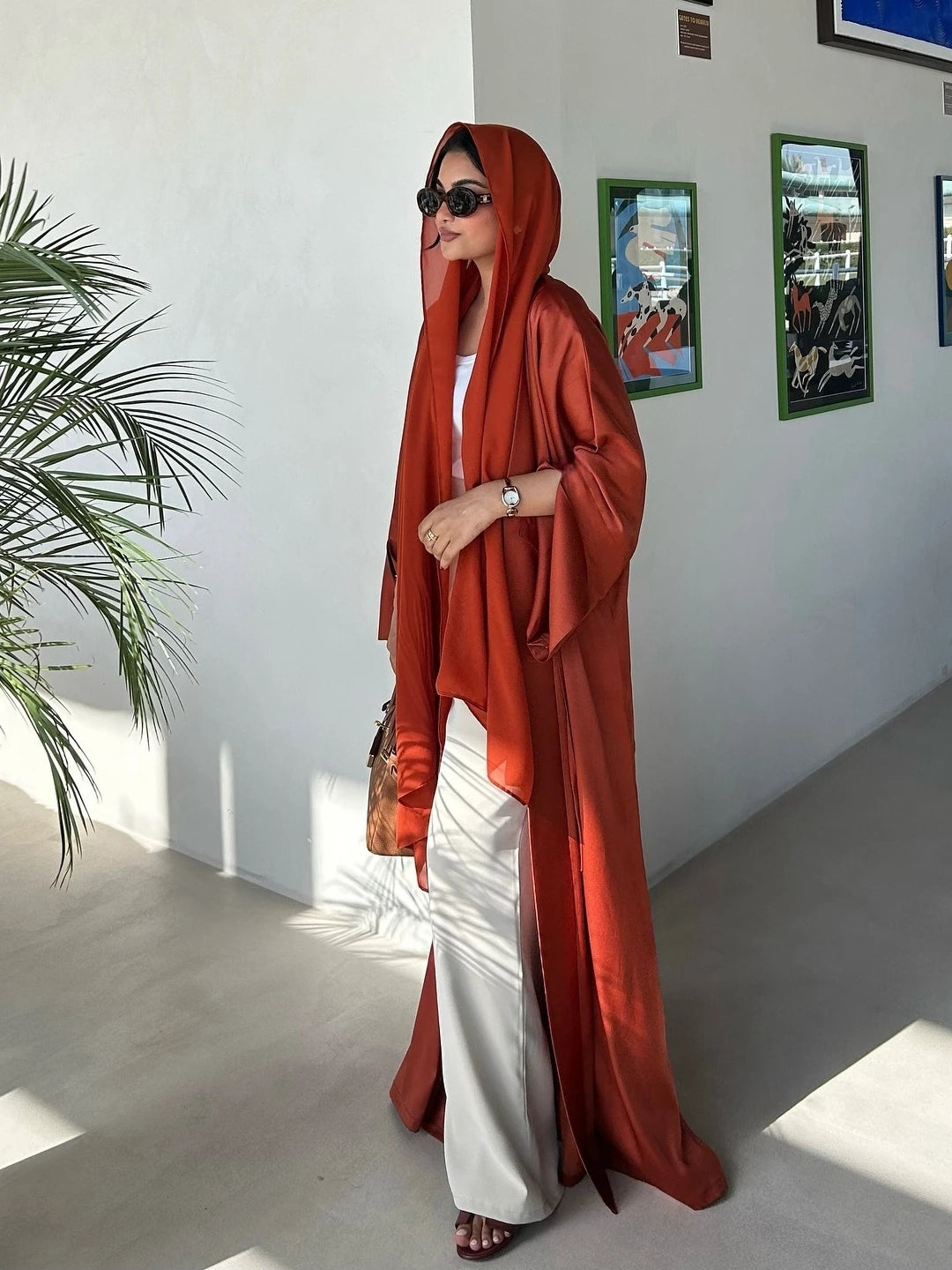 Muslim Open Abaya Women Modest Dresses Arab Cardigan Long Robe Morocco Dubai Abayas Kaftan Islam Eid Ramadan Jalabiya Vestidos